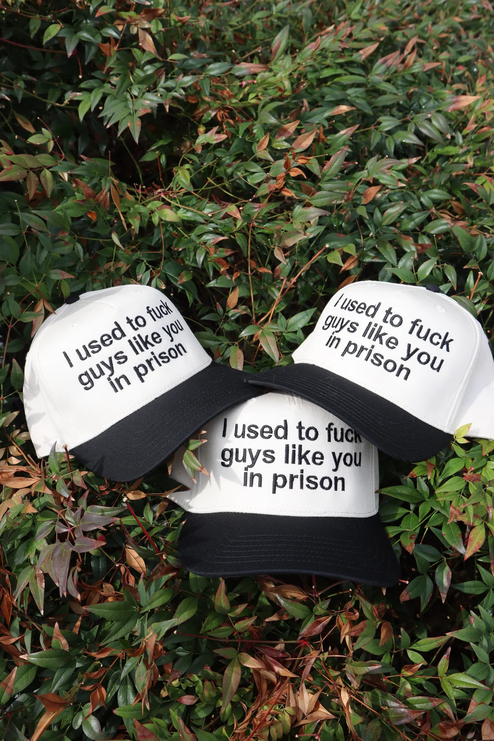 Embroidered I Used To F Guys Like You In Prison Baseball Cap
