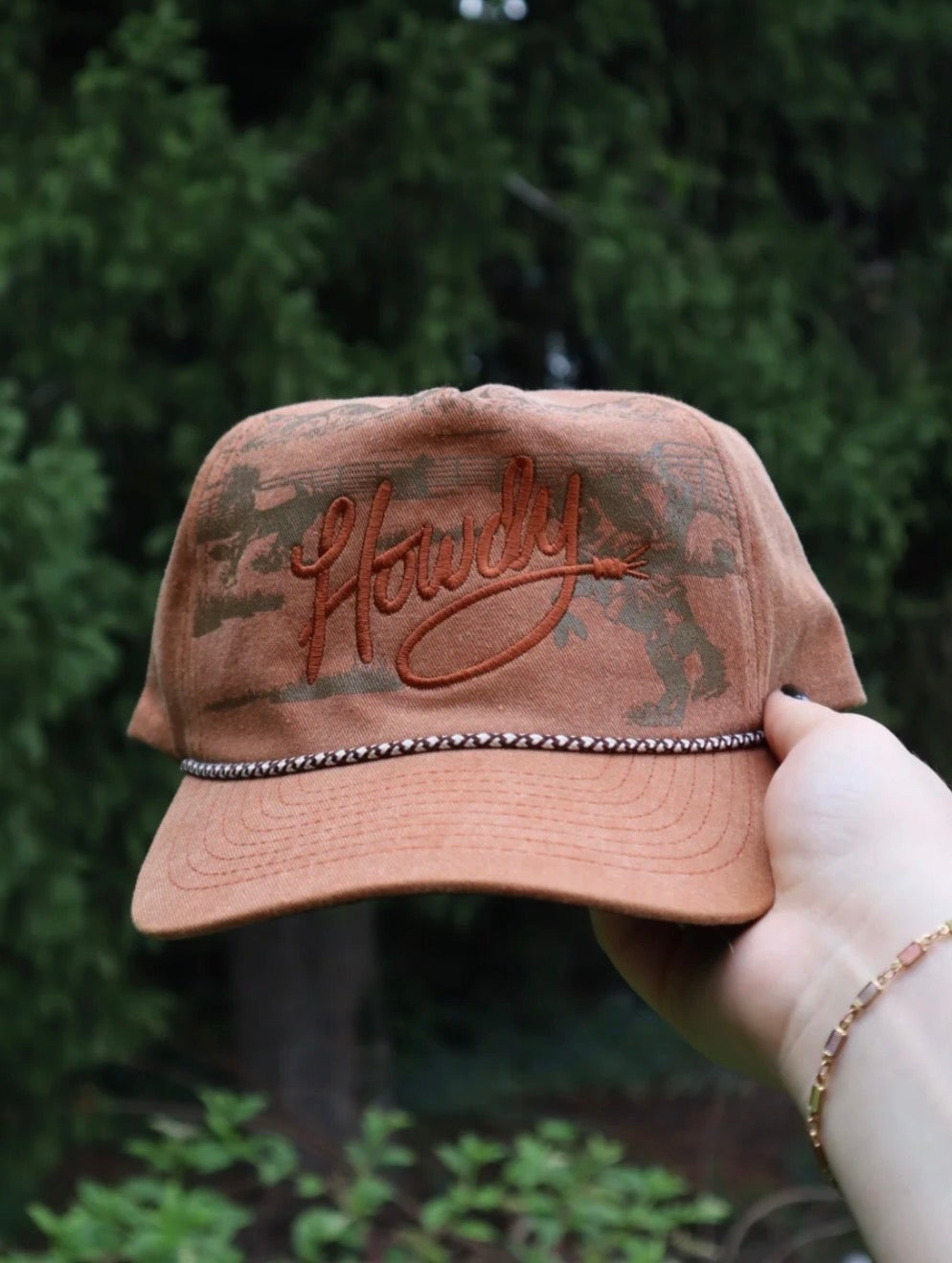 Embroidered Howdy Cowboy Hat