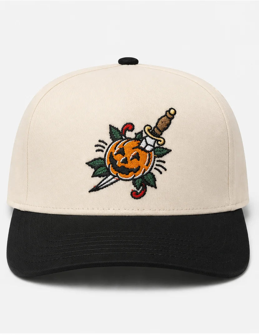 Embroidered American Traditional Pumpkins Baseball Cap