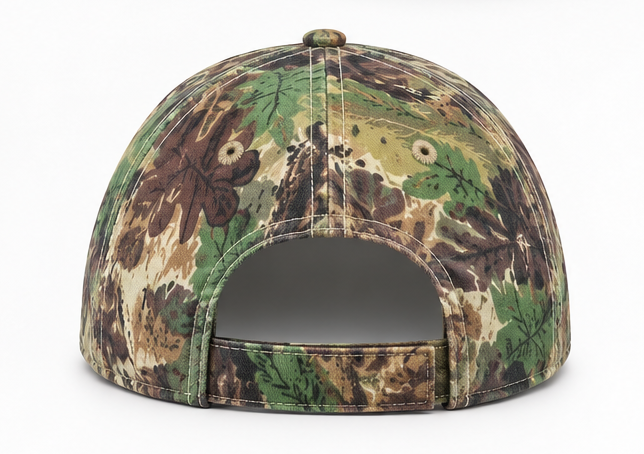 Embroidered Cowboy Camo Baseball Cap