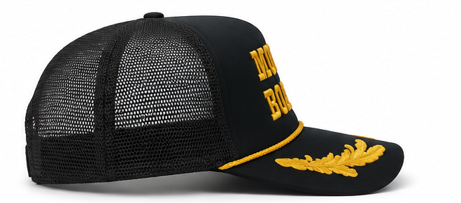 Embroidered Motor Boatin Trucker Hat