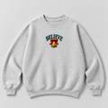Embroidered Christmas Believe Crewneck or Hoodie