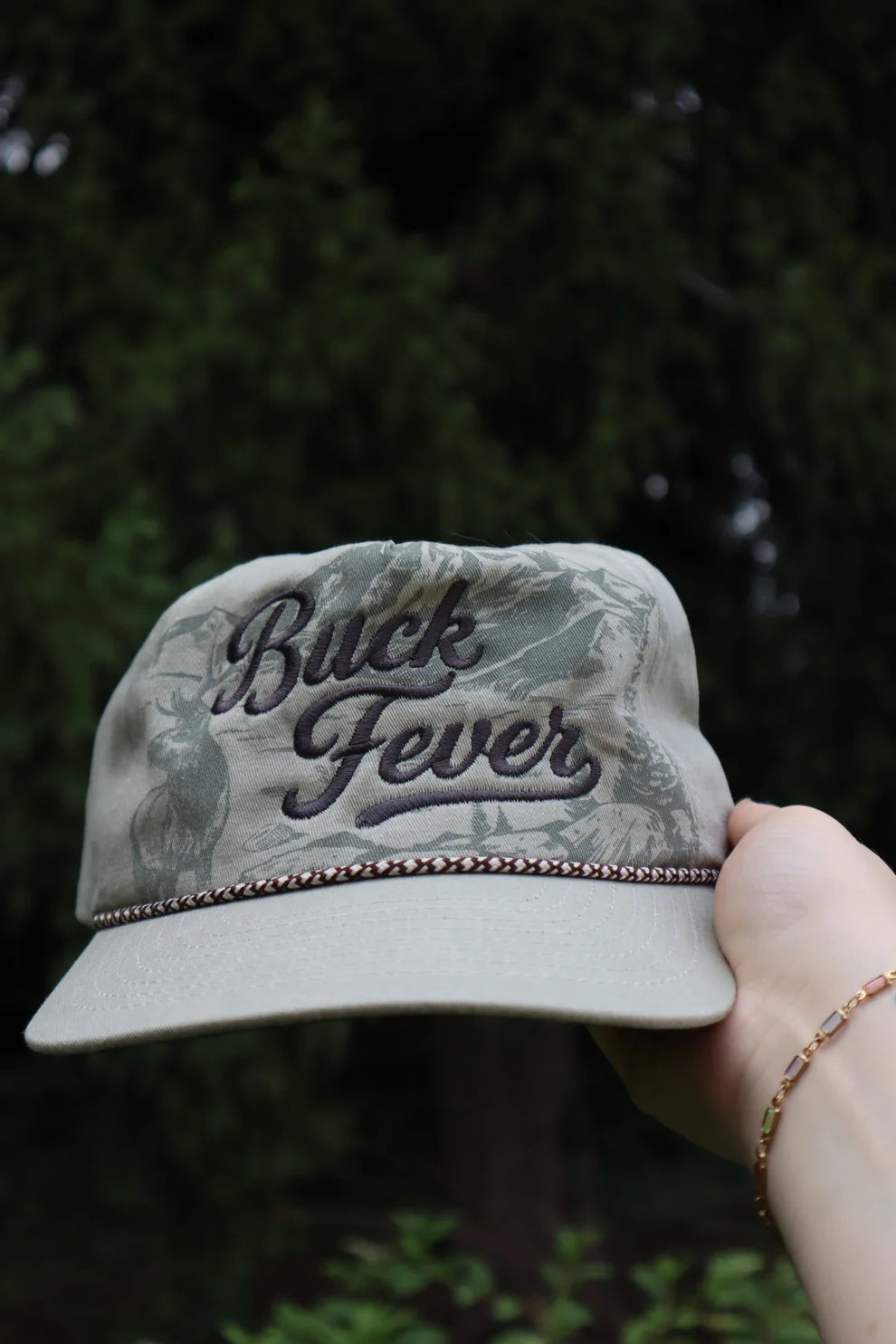 Embroidered Buck Fever Hat