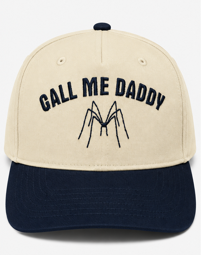 Embroidered Call Me Daddy Baseball Cap