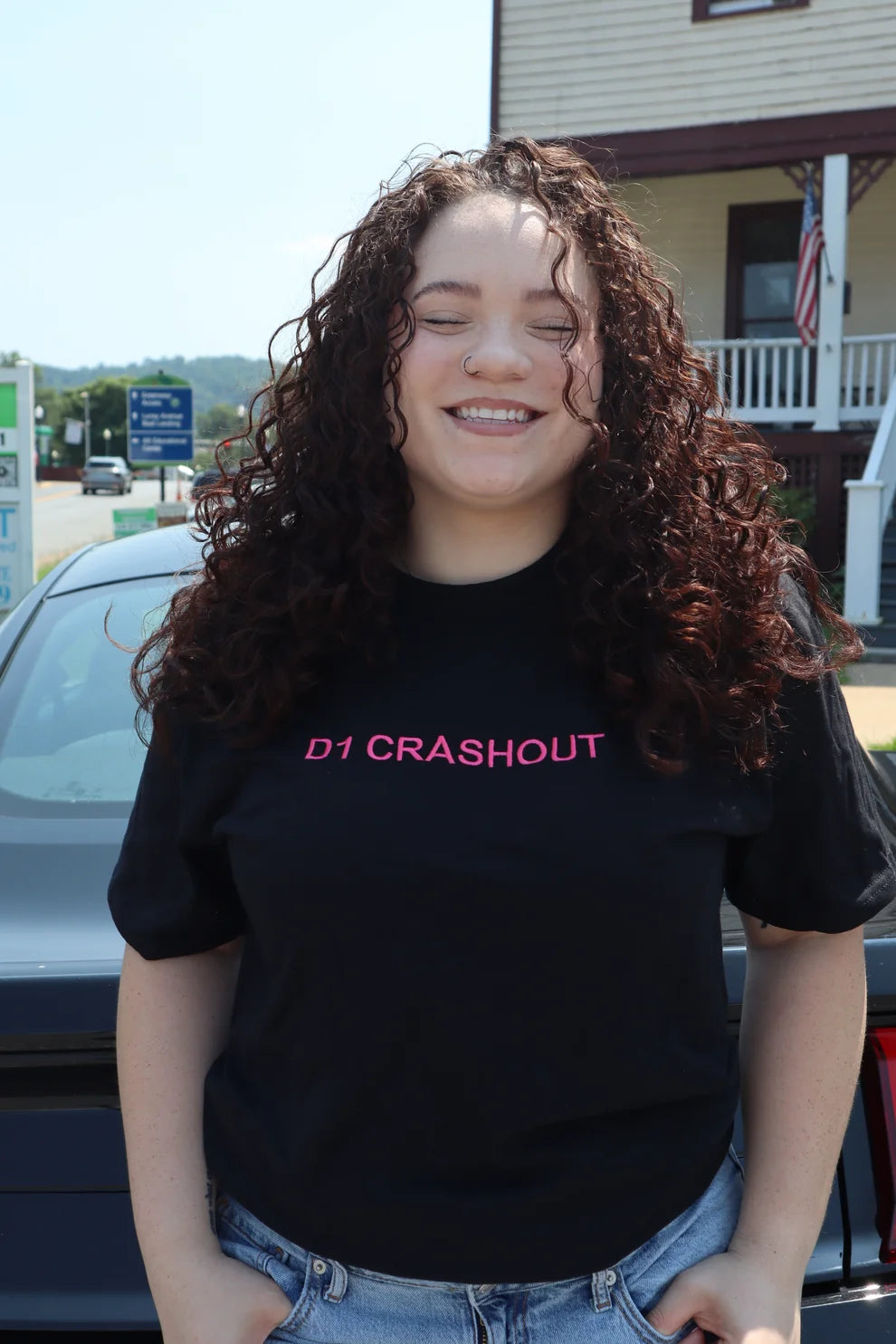 Embroidered D1 Crashout T-Shirt