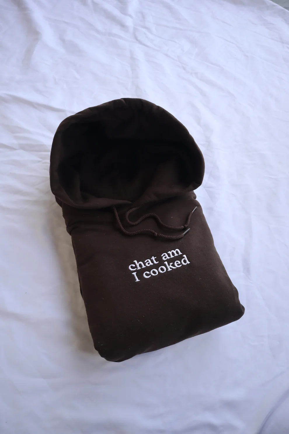 Embroidered Am I Cooked Crewneck or Hoodie