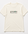 Embroidered Coffee and Jesus T-Shirt