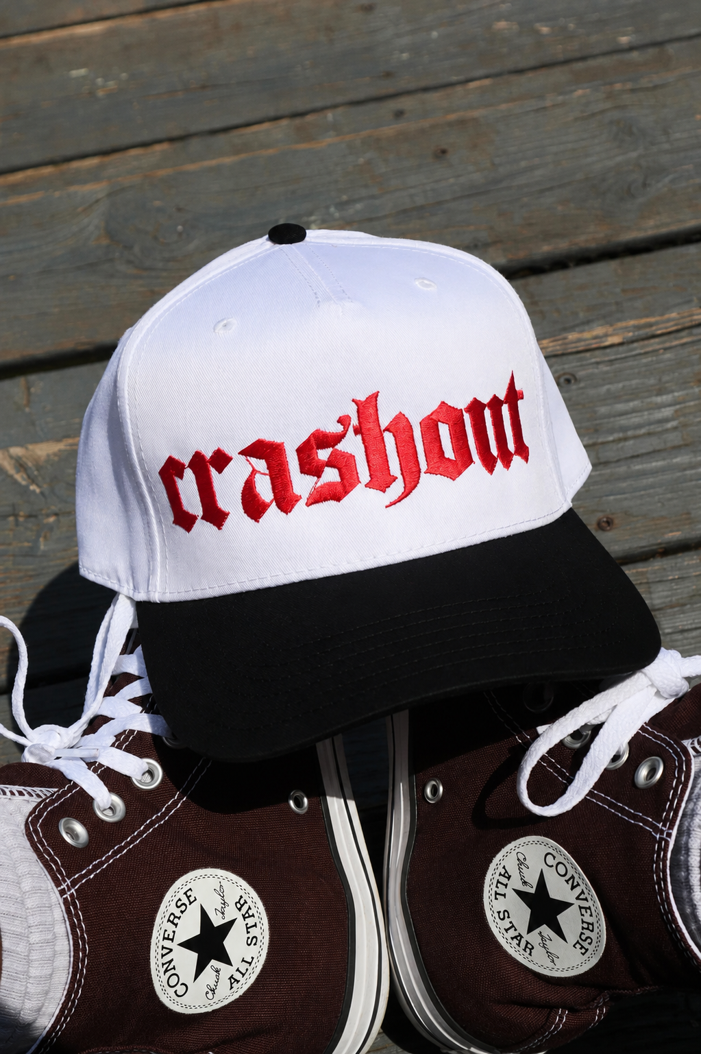 Embroidered Crashout Baseball Cap