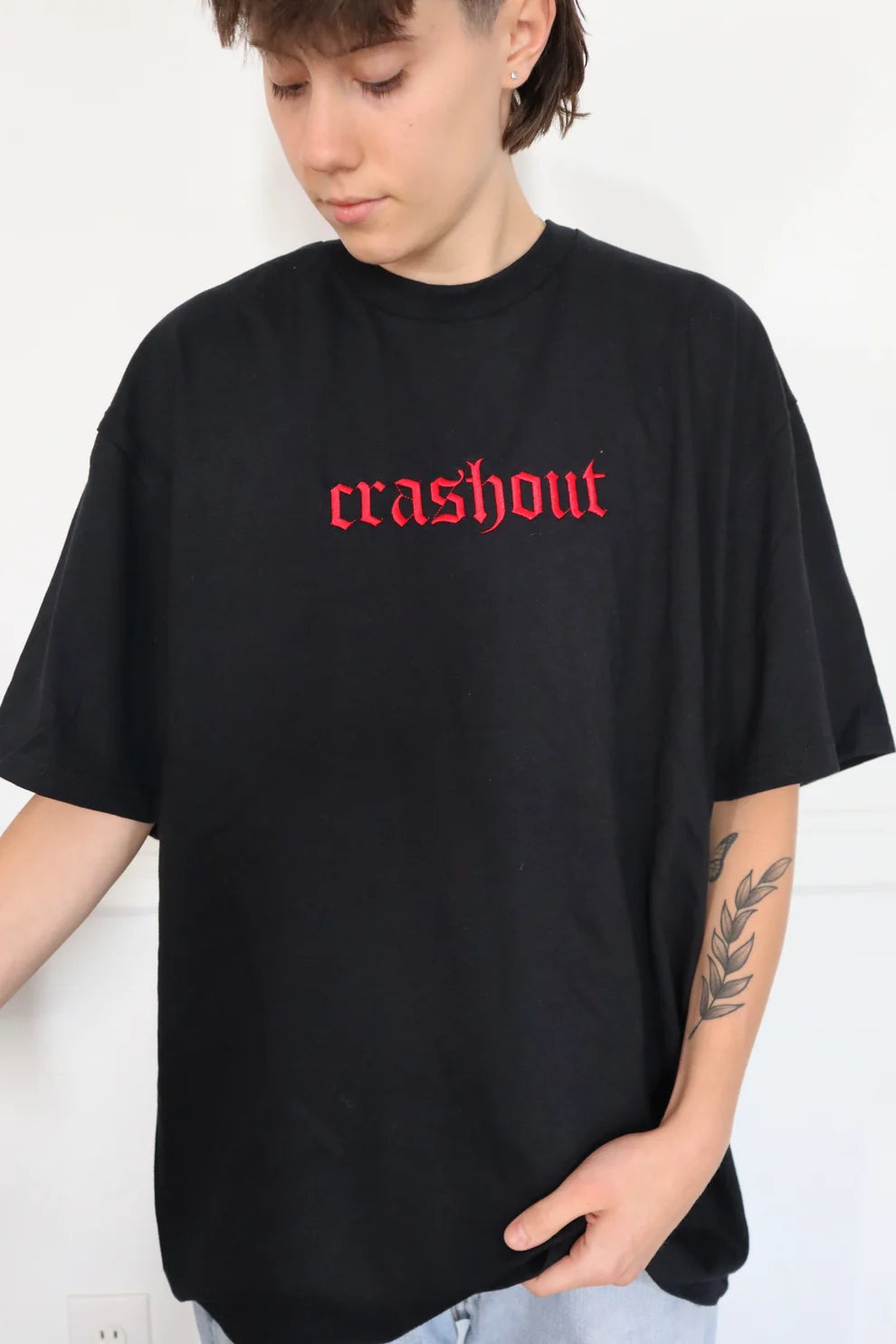 Embroidered Crashout T-Shirt