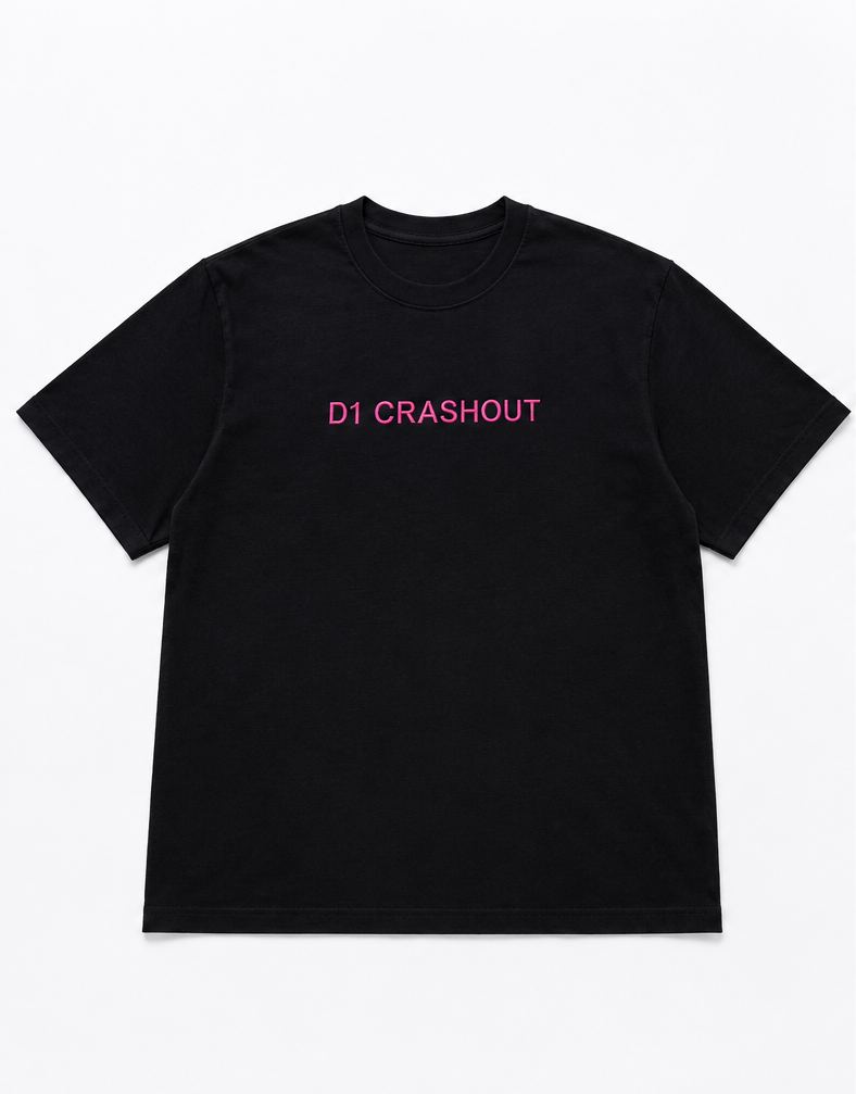 Embroidered D1 Crashout T-Shirt