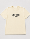 Embroidered Daddy Needs A Bee T-Shirt
