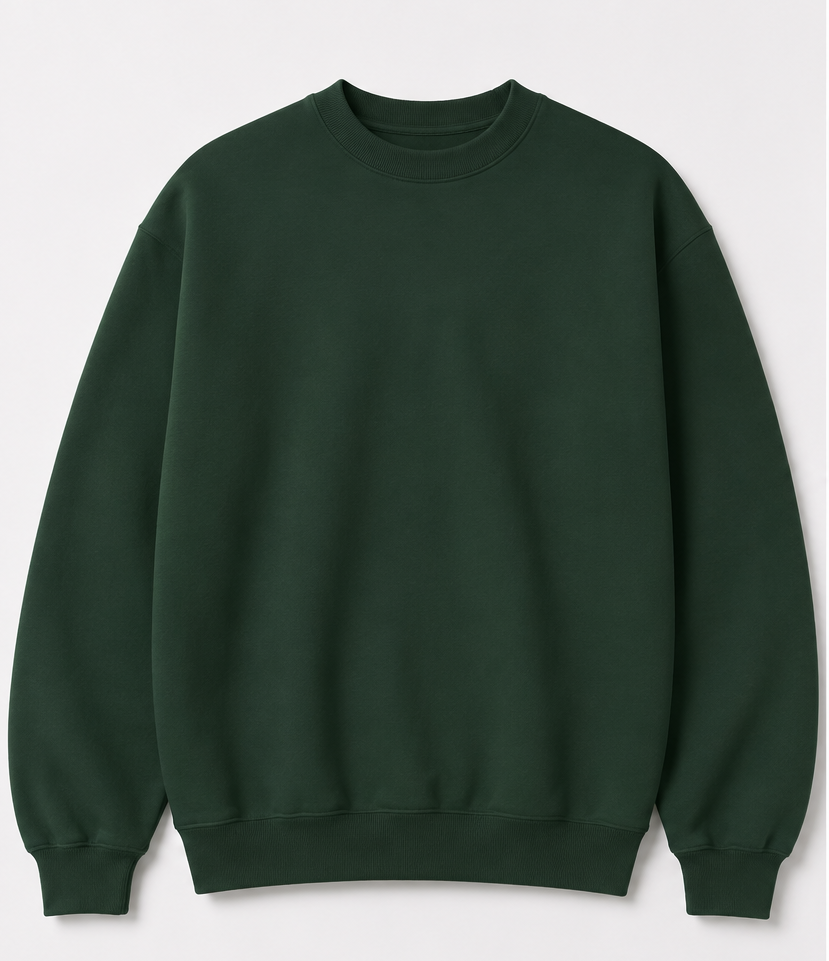 Embroidered Longhorn Crewneck or Hoodie