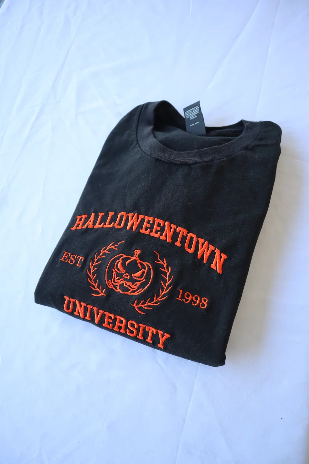 Embroidered Halloweentown University Crewneck or Hoodie