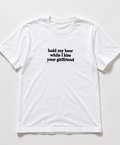 Embroidered Hold My Beer While I Kiss Your Girlfriend T-Shirt