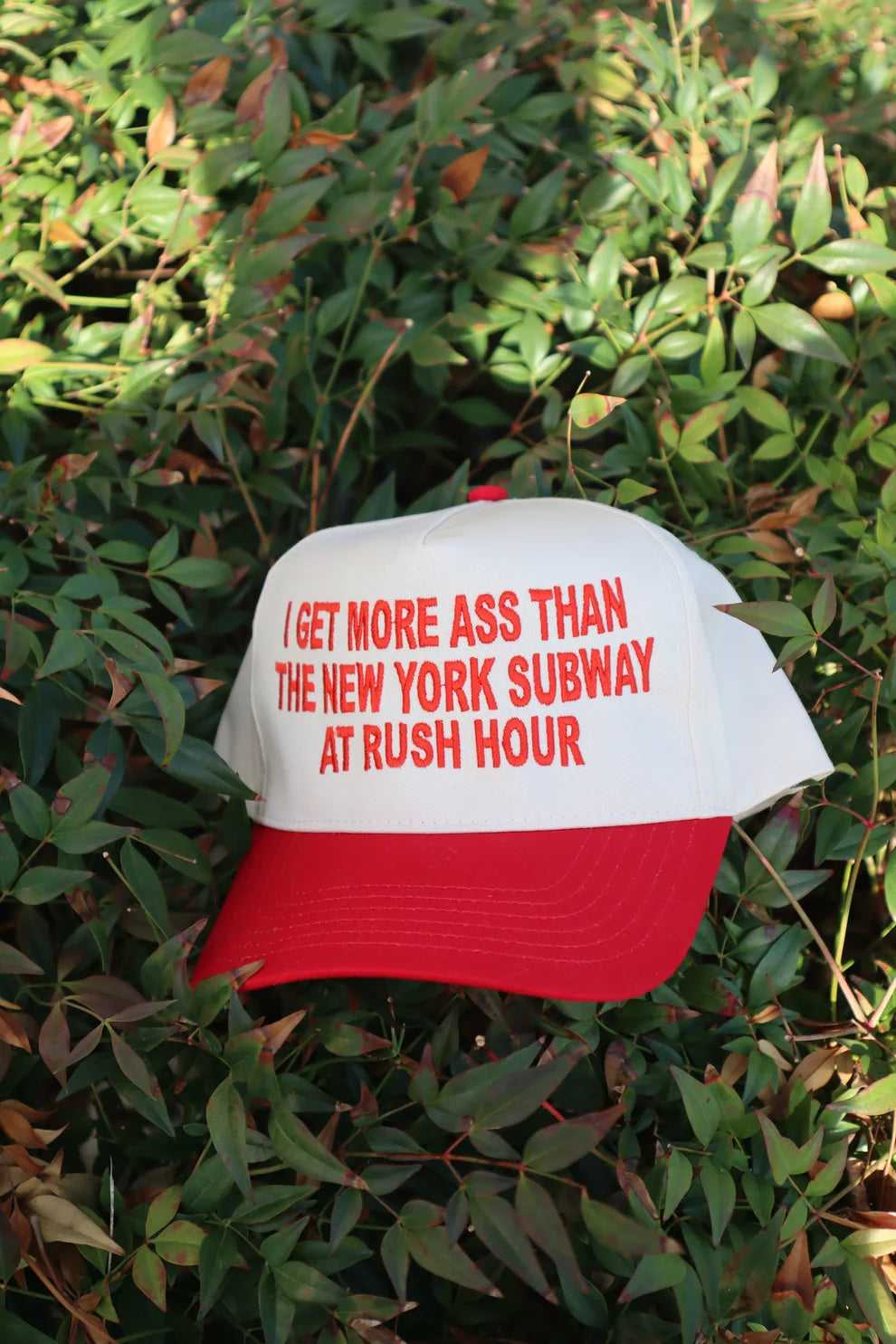 Embroidered I Get More As Than The New York Subway Baseball Cap