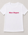 Embroidered Masc Magnet Baby Tee