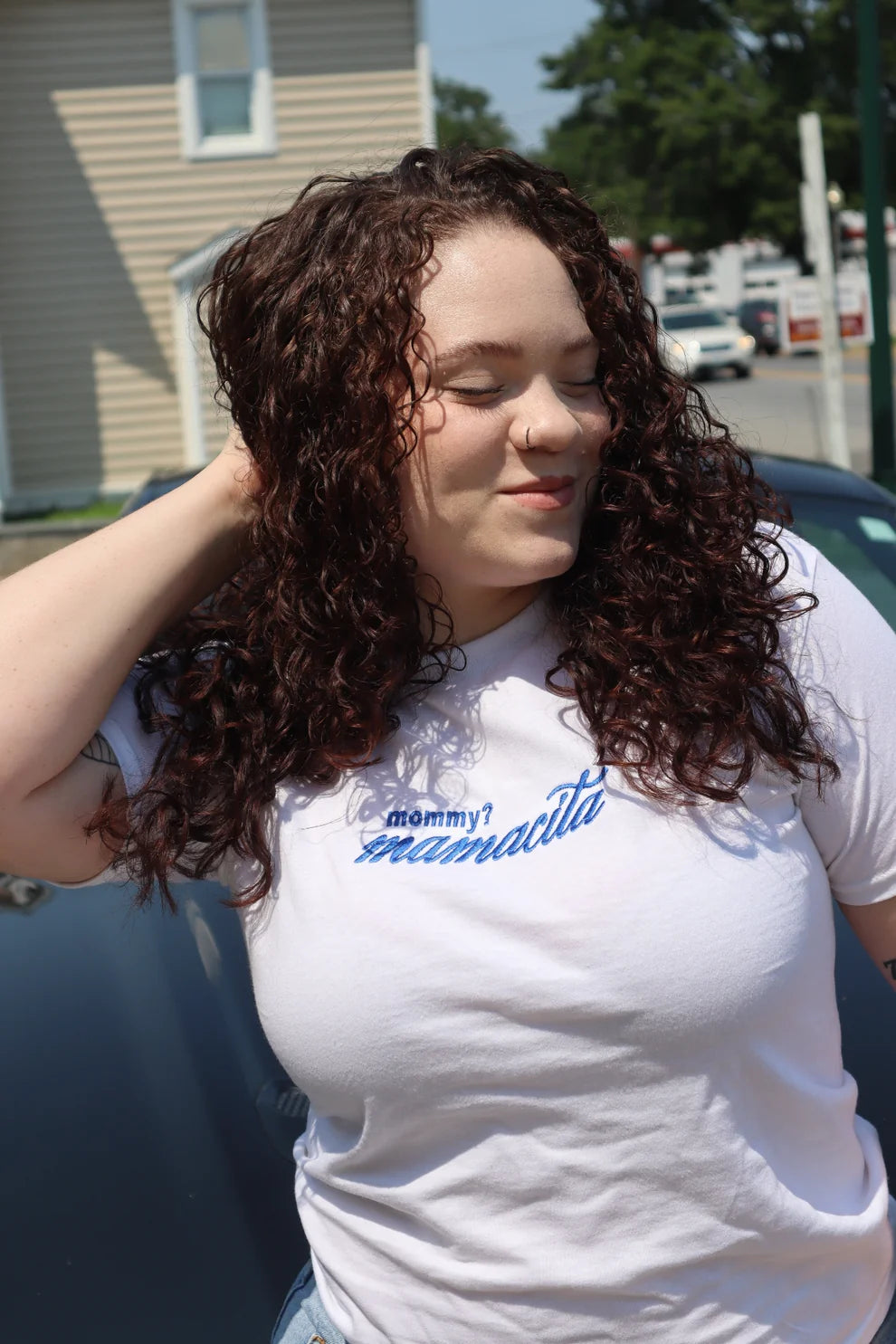 Embroidered Mommy Mamacita Baby Tee