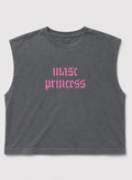 Embroidered Masc Princess Cropped Tank Top