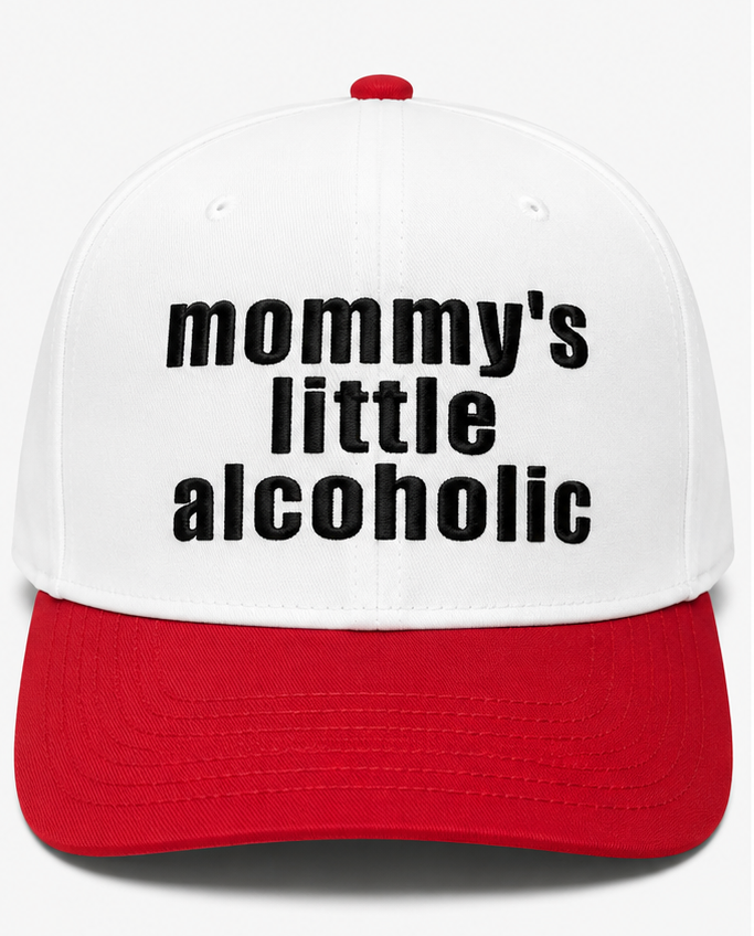 Embroidered Mommy's Little Alchy Baseball Cap