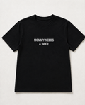 Embroidered Mommy Needs A Bee T-Shirt