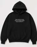 Embroidered My Tummy Hurts and I'm Being Really Brave Crewneck or Hoodie