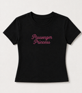 Embroidered Passenger Princess Baby Tee