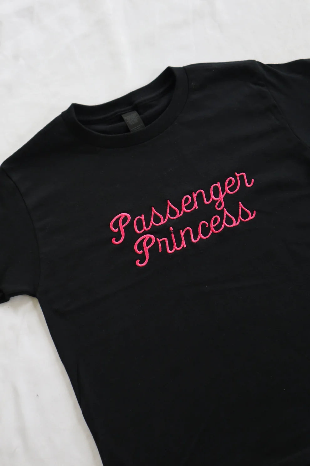 Embroidered Passenger Princess Baby Tee