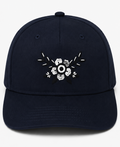 Embroidered American Traditional Pinwheel Flower Baseball Cap