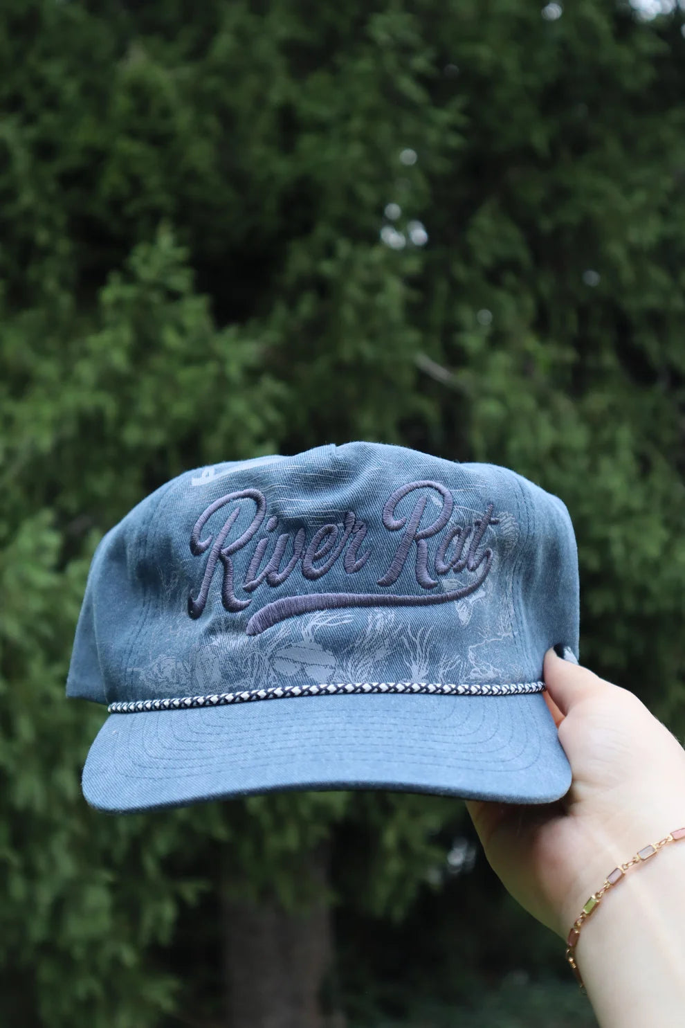 Embroidered River Rat Hat