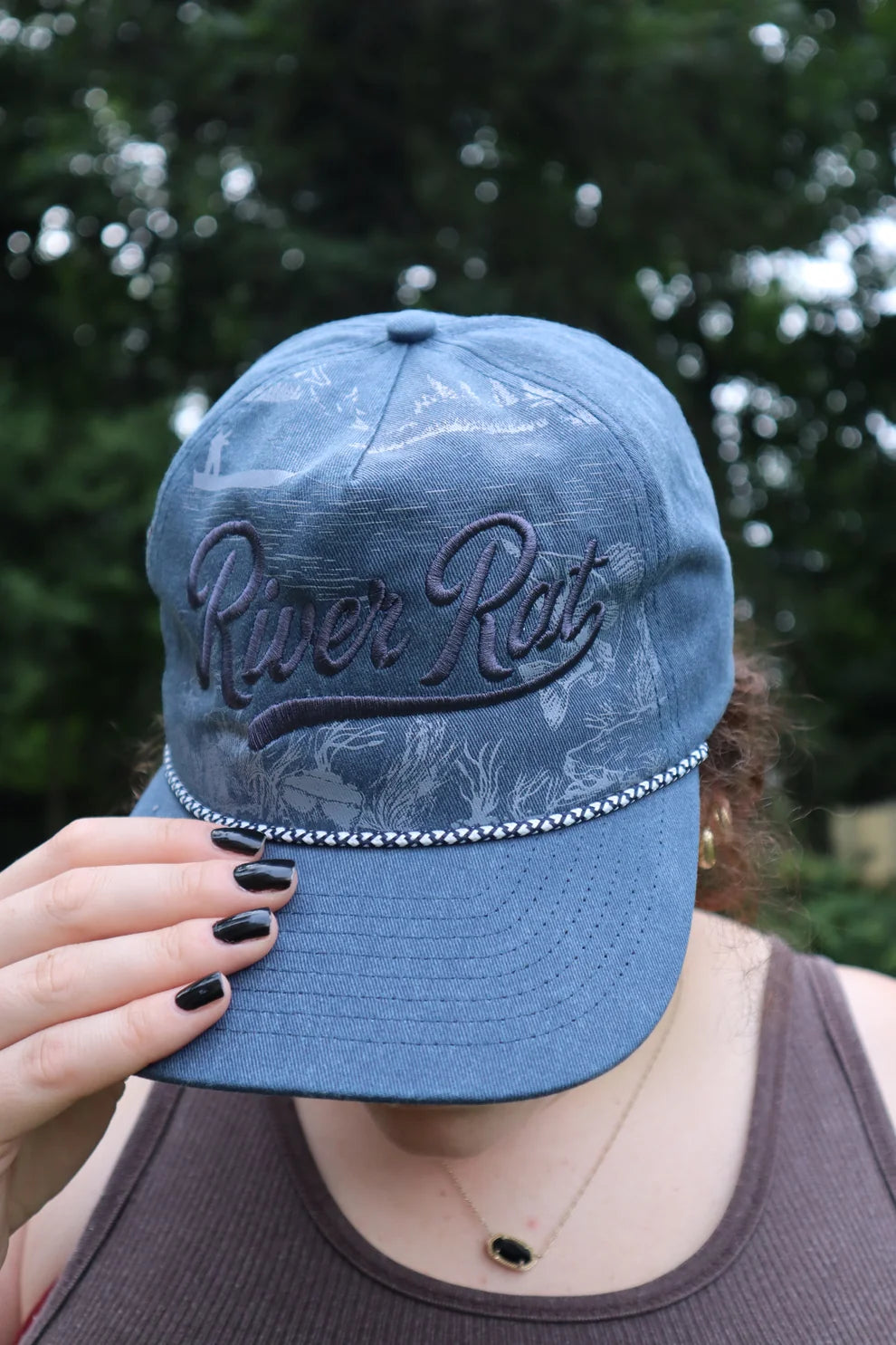 Embroidered River Rat Hat