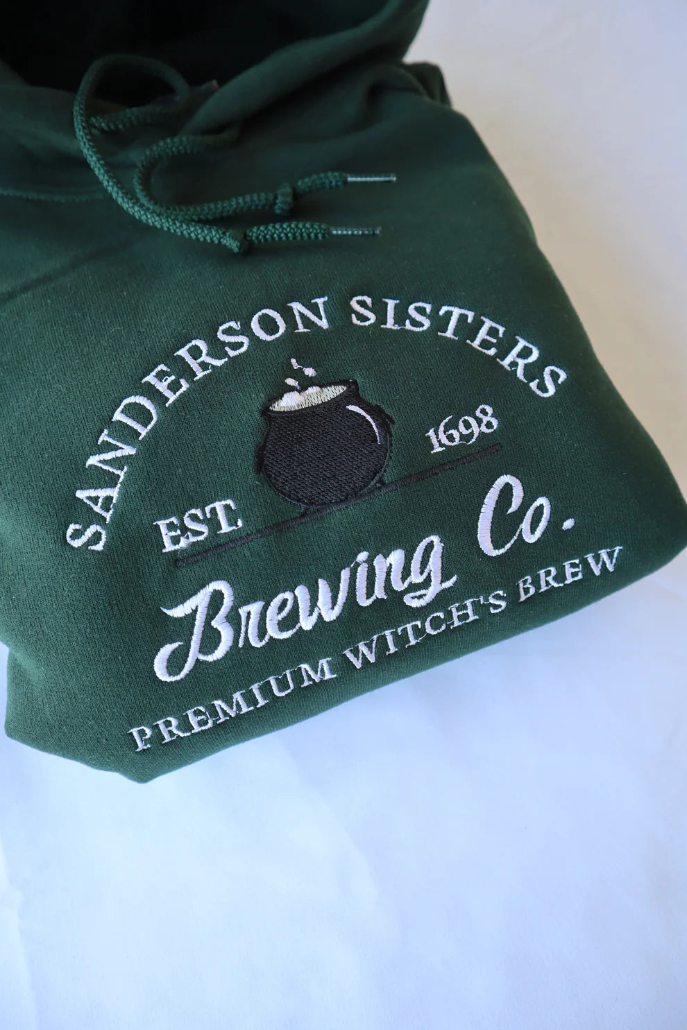Embroidered Halloween Sanderson Sister's Crewneck or Hoodie