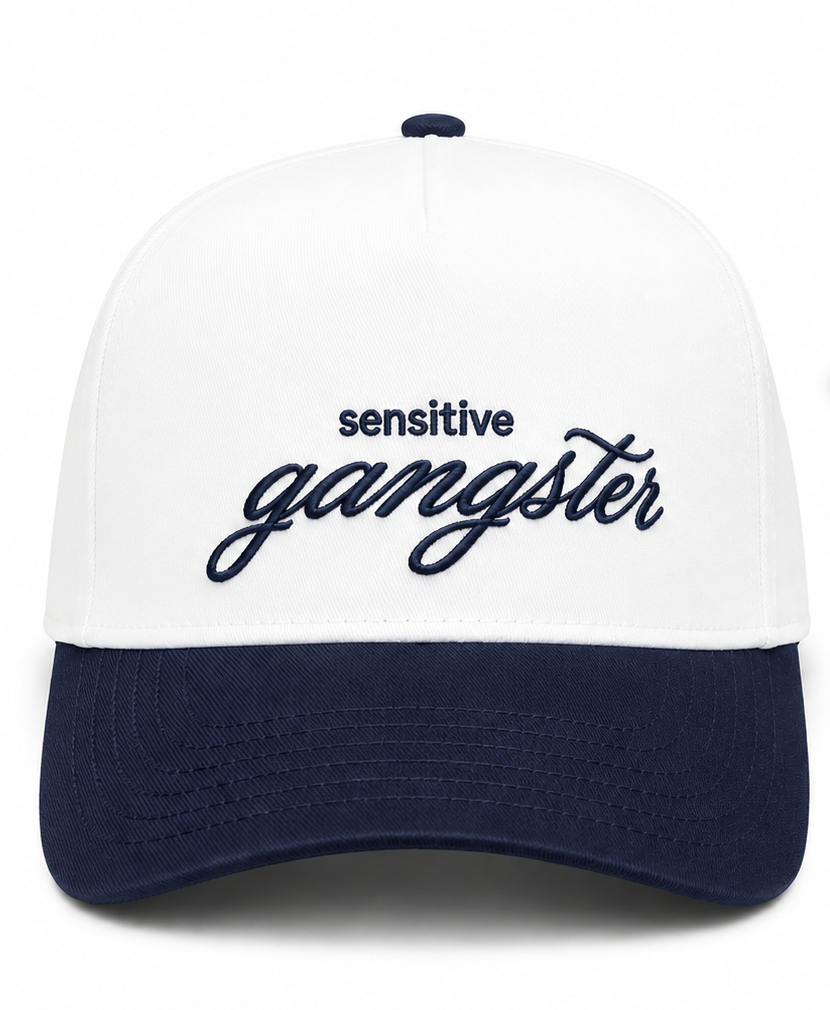 Embroidered Sensitive Ganster Baseball Cap