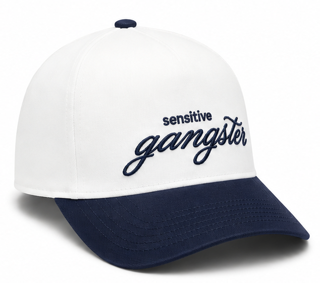 Embroidered Sensitive Ganster Baseball Cap