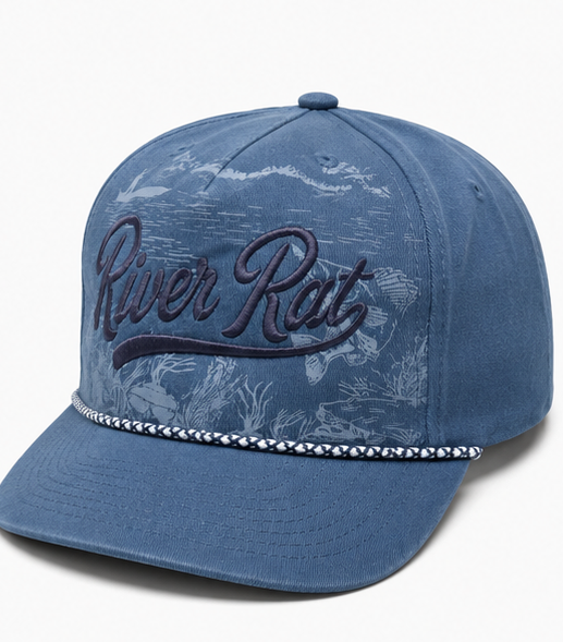 Embroidered River Rat Hat