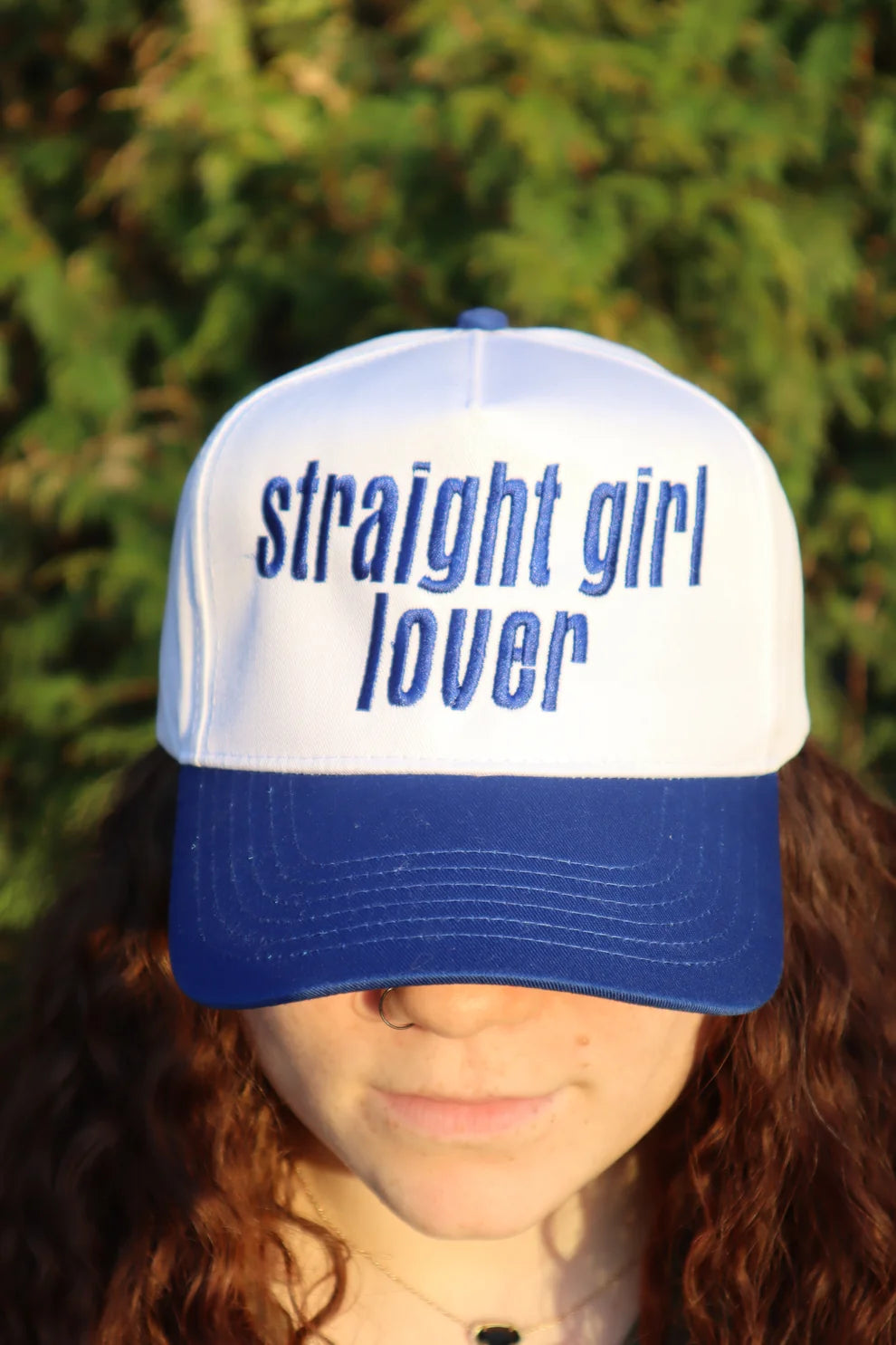 Embroidered Butch Lover, Femme Lover, Straight Girl, Masc Lover, etc Baseball Cap