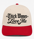 Embroidered Thick Women Love Me Baseball Cap