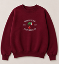 Embroidered Christmas Whoville University Crewneck or Hoodie