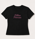 Embroidered Pillow Princess Baby Tee